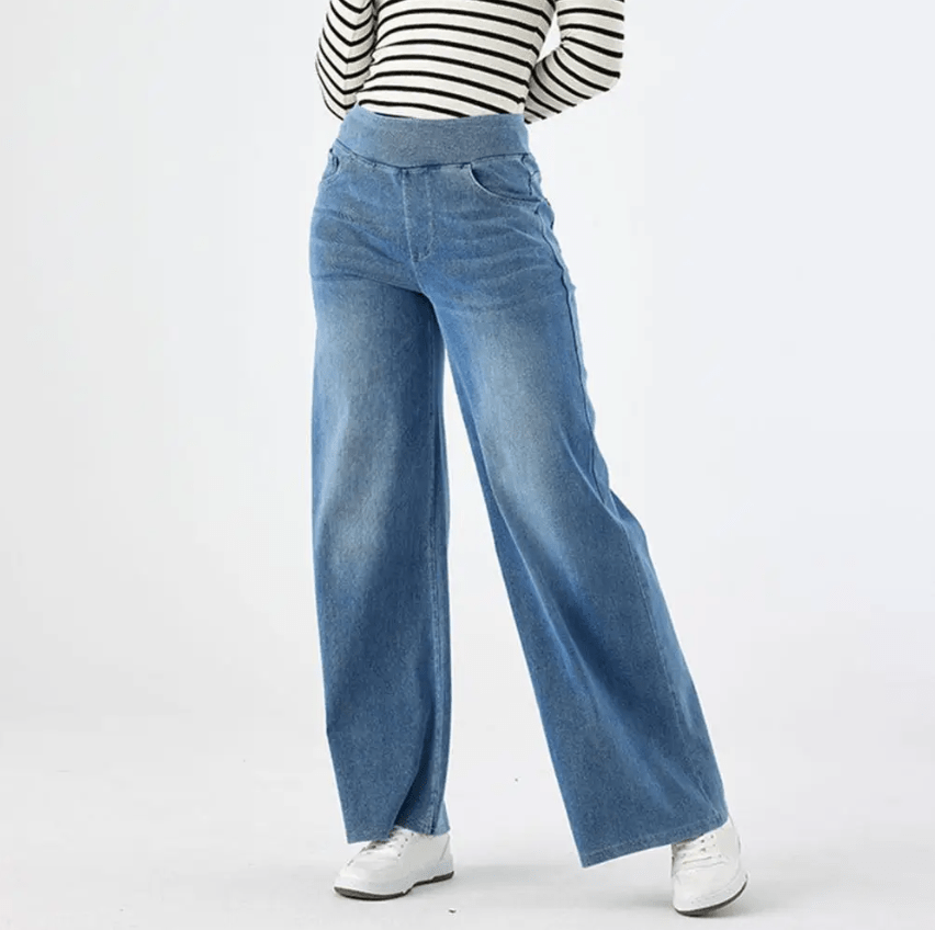 Comfortable Trousers with Elasticated Waist