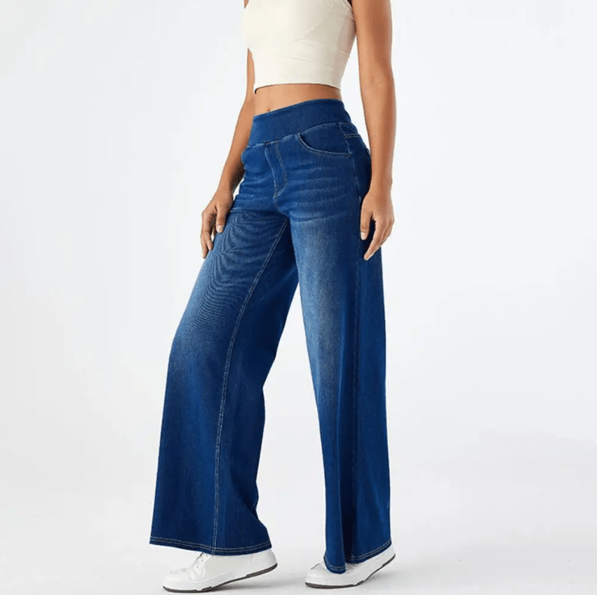 Comfortable Trousers with Elastic Waistband