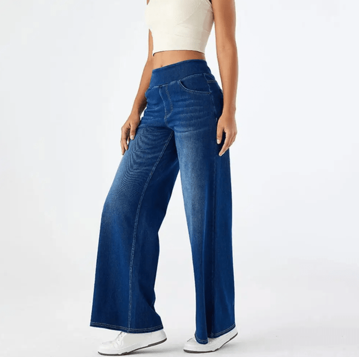 Comfortable Trousers with Elastic Waistband