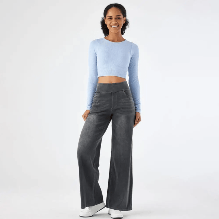 Comfortable Trousers with Elastic Waistband