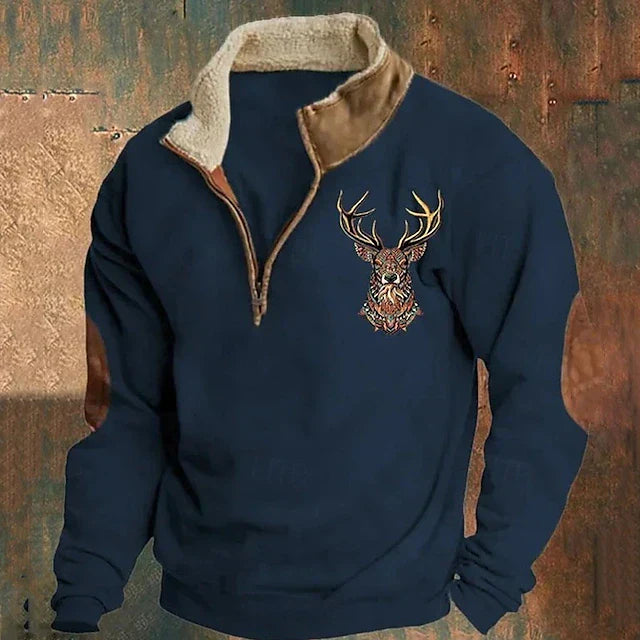 Freddie | Quarter-Zip Fleece Jumper