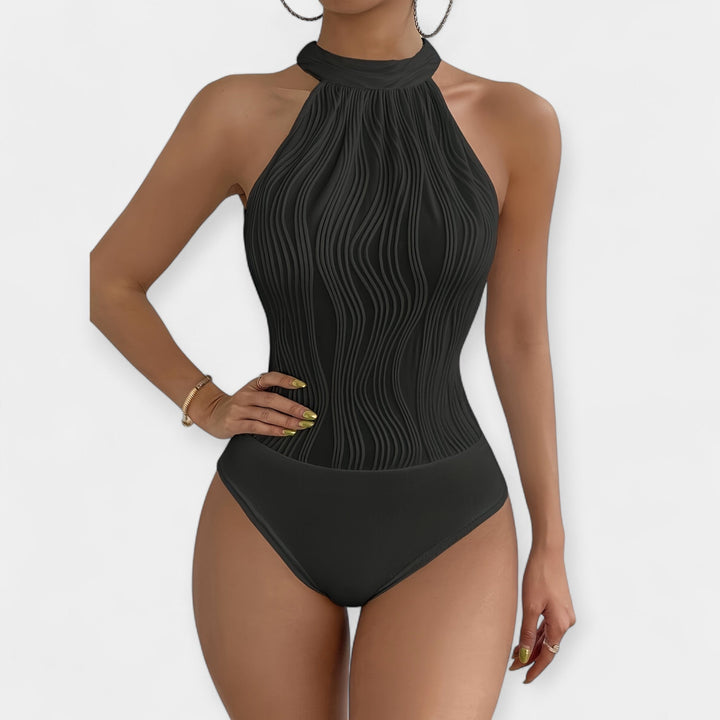 Full Body Swimsuit with Adjustable Ruching