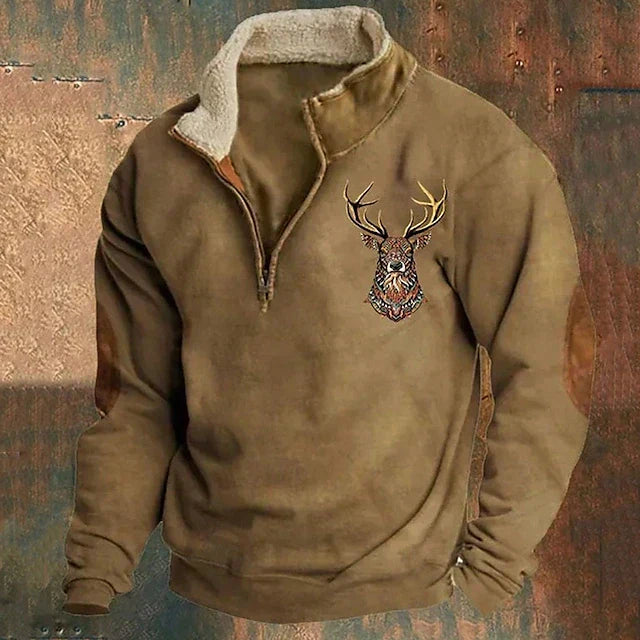Freddie | Quarter-Zip Fleece Jumper