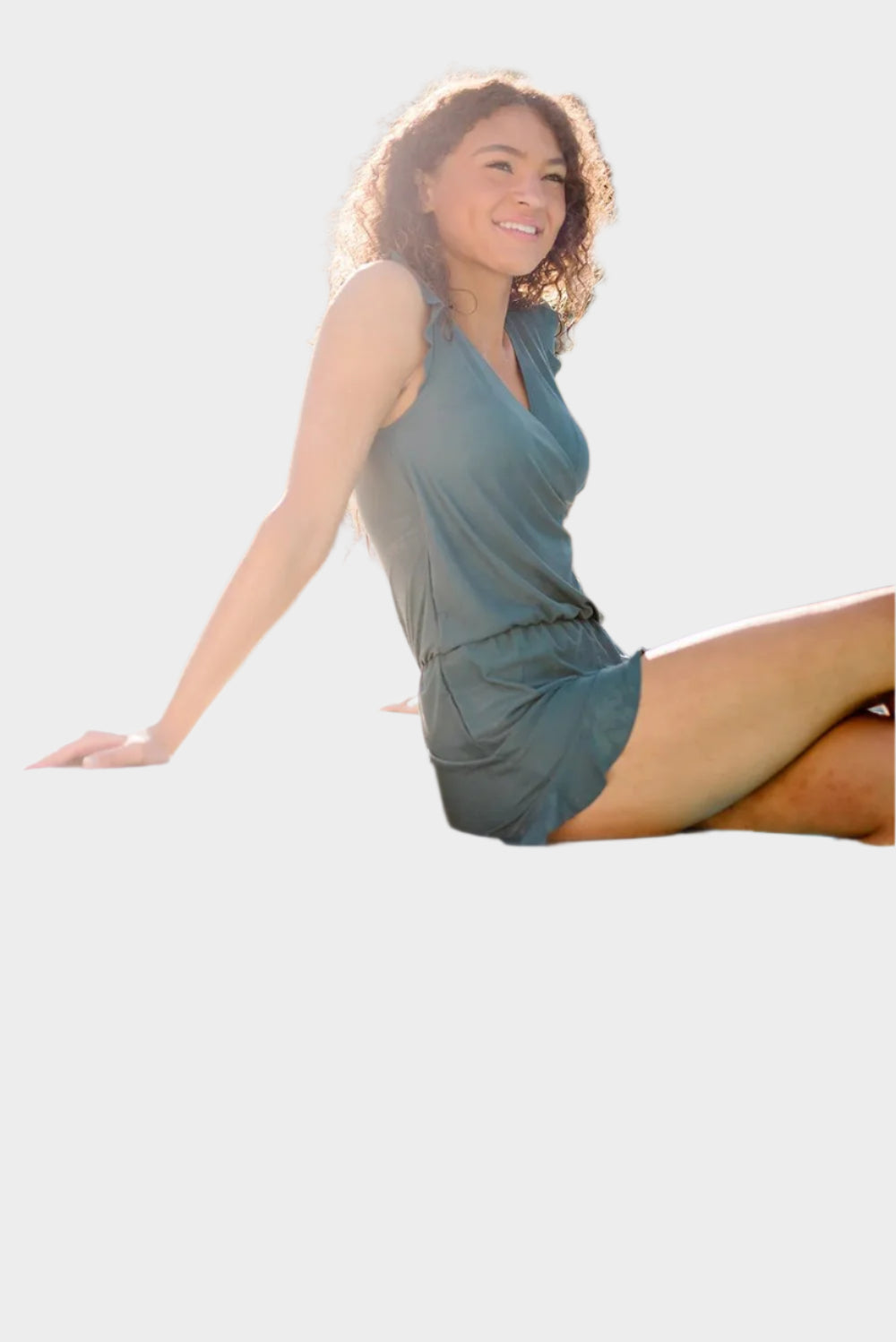 Swimsuit with Ruffles and Bust Support