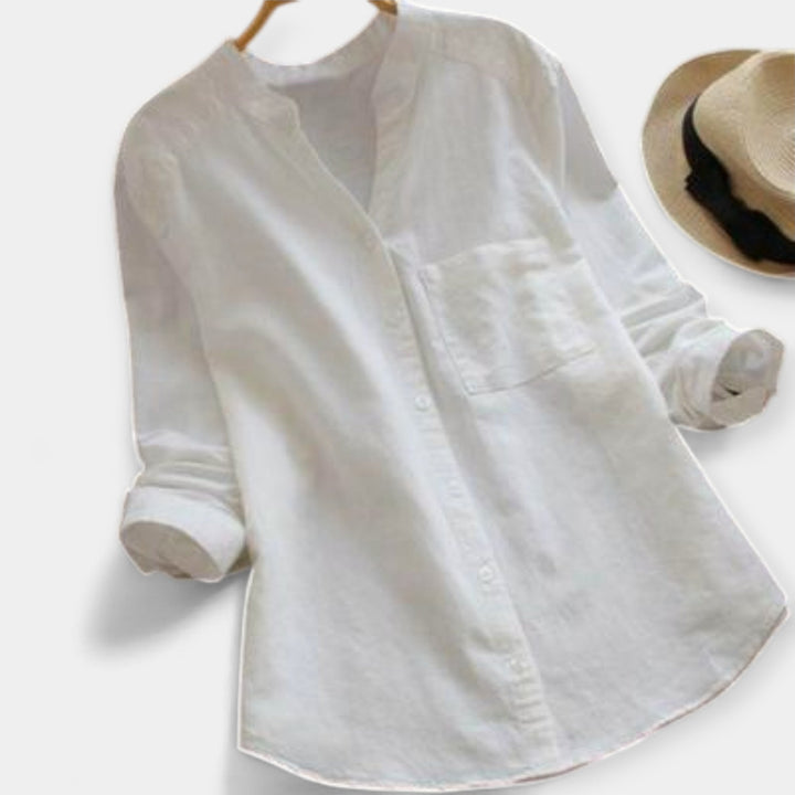 Comfortable Linen and Cotton Shirt