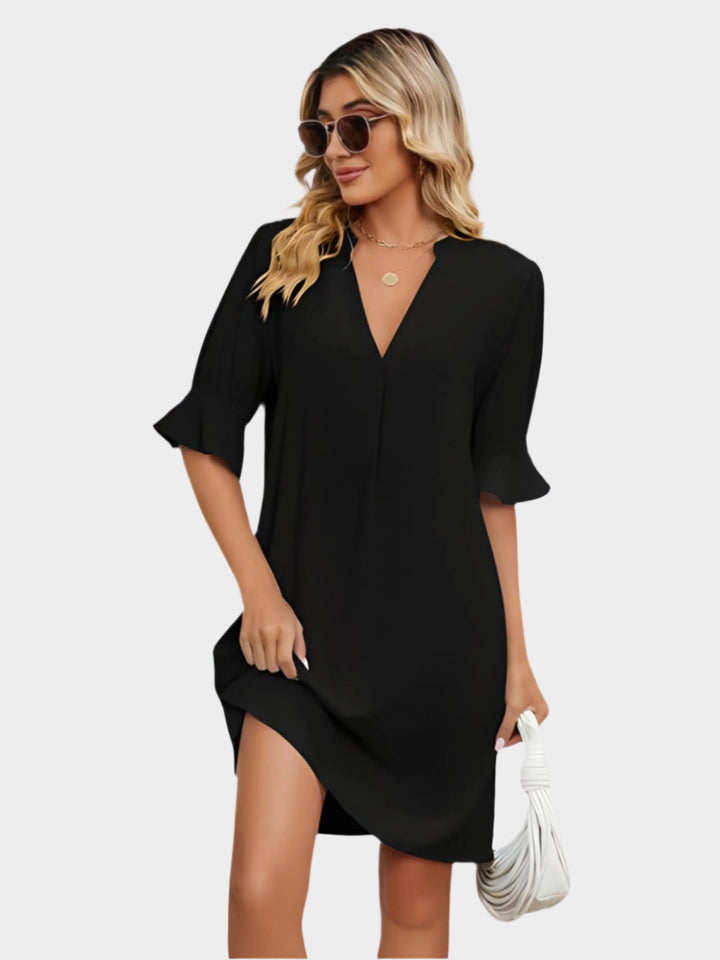 Comfortable Pleated Dress