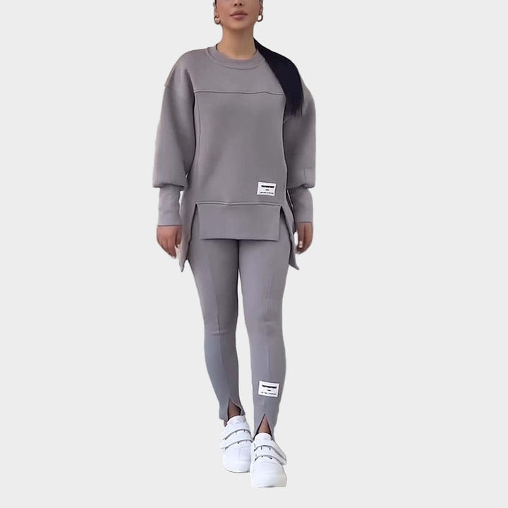 Women's Hoodie Set with Leggings and Modern Comfort