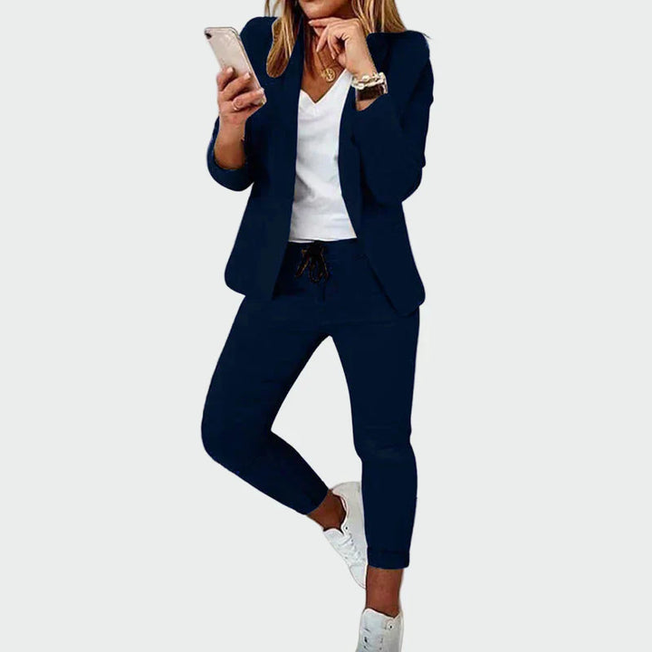 Effortless Elegance Two-Piece Suit Set