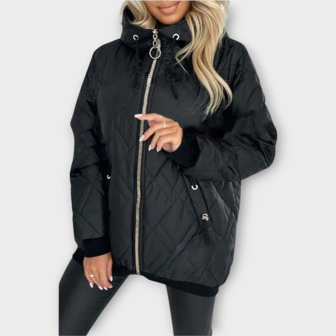 Quilted Hooded Puffer Jacket