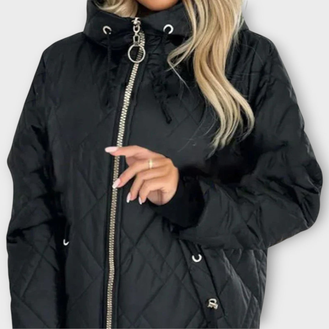 Quilted Hooded Puffer Jacket