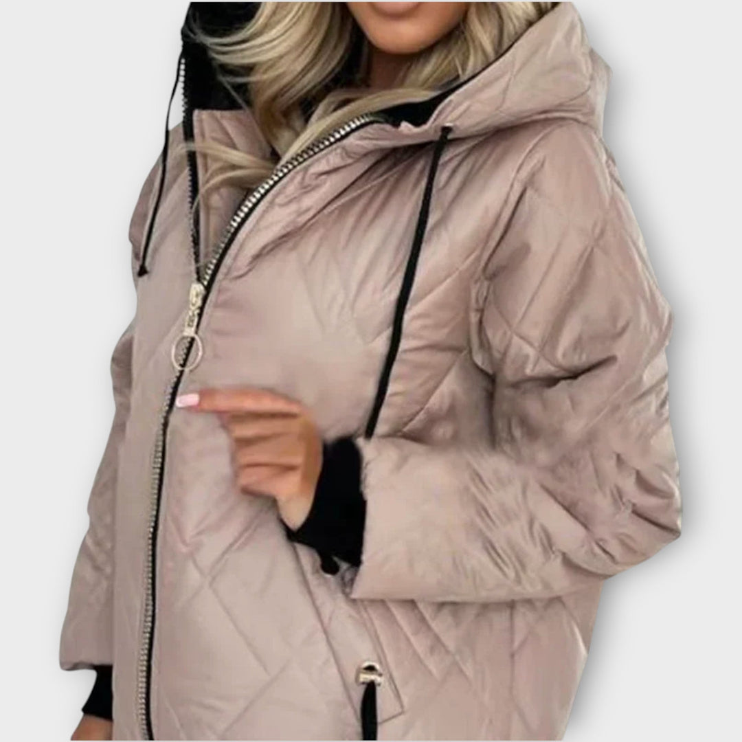 Quilted Hooded Puffer Jacket