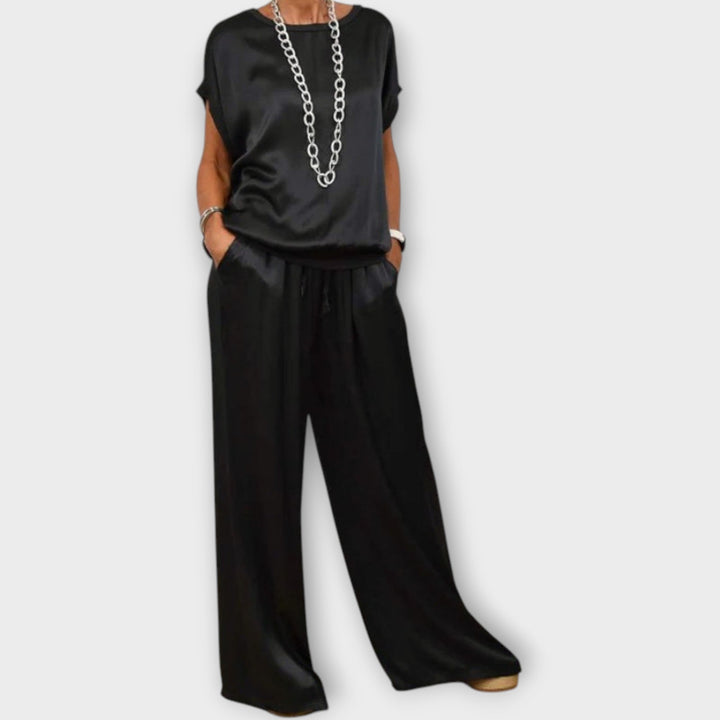 Satin Luxe Two-Piece Set