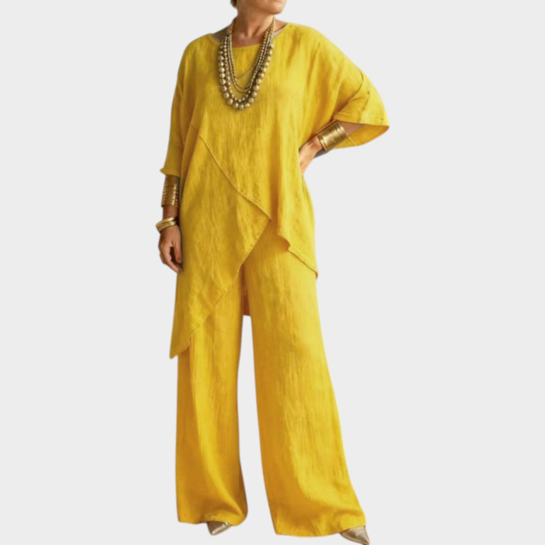 Relaxed Luxe Wide-Leg Set