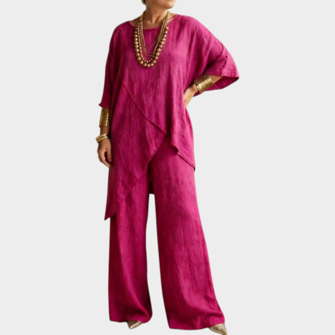 Relaxed Luxe Wide-Leg Set