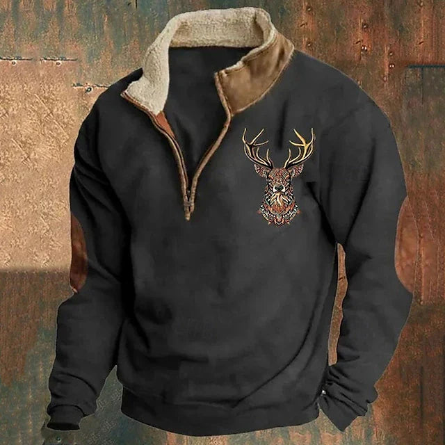 Freddie | Quarter-Zip Fleece Jumper